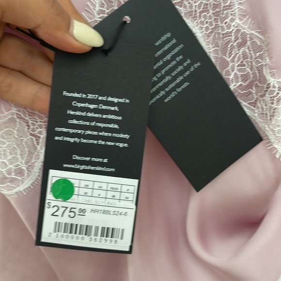 HERSKIN LACE SILKY TOP - Picture 5 of 11